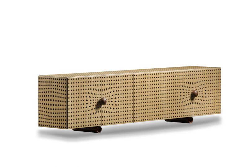 Op-art furniture collection